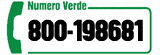 Per informazioni e preventivi: Numero verde 800198681